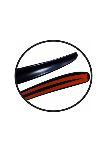 Renault Megane 2 Bagaj Üstü Spoiler Bagaj Çıtası Parlak Siyah 115