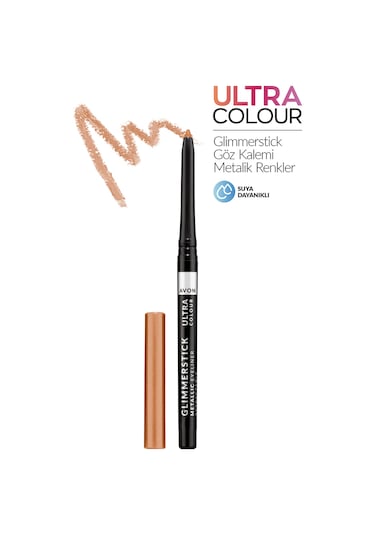 Avon Glimmerstick Asansörlü Metalik Göz Kalemi Copper