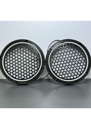 20 Cm Petek Desenli Neon Mid Kasnağı Beyaz Takım