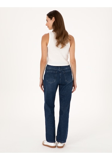 Pierre Cardin Kadın İndigo Pantolon Jean 50313247-vr028 Indigo