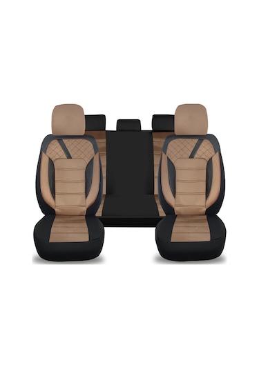 Jeep Compass 1 2007 - 2010 Uyumlu Taba Tay Tüyü Koltuk Kılıfı
