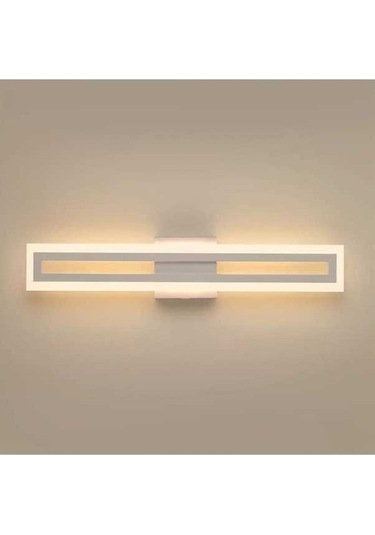 Fastbuy Beyaz 60.96 Cm 3000k Led Banyo Ayna Üstü Işıklık, Modern Vanity Aydınlatma Beyaz