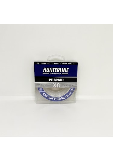 Hunterline Pe Braid X8 0.21 MM İp Misina - 150 M