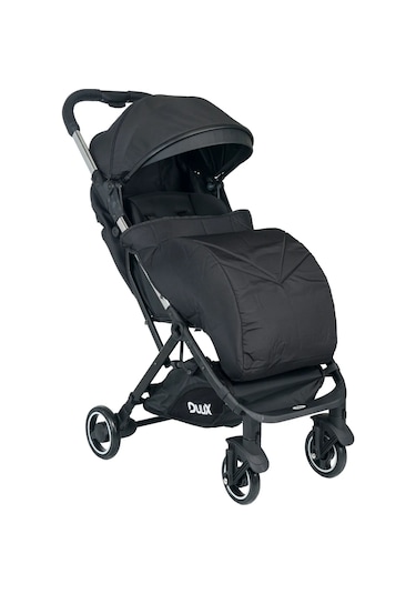 Duux Dubai Kompakt Kabin Bebek Arabası Siyah