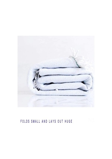 Geeksen Hızlı Kuruyan 3d Baskılı Çok Amaçlı Yuvarlak Plaj Havlusu - 60 İnç Diğer