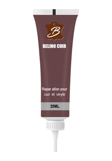 Kahverengi 20ml Deri Tamir Bakım Onarım Jeli Koltuk Çatlak Yırtık