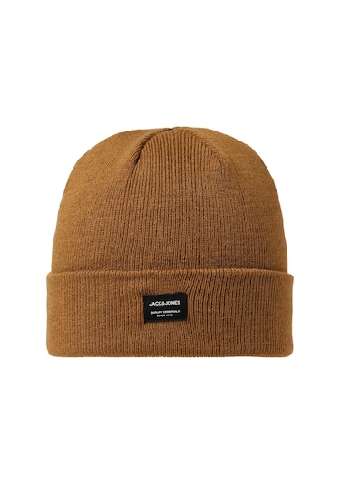 Jack & Jone Jacdna Beanie Noos Erkek Bere-27100 - Kahverengi