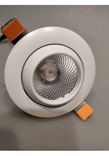12W Günışığı Yuvarlak Hareketli Led Spot