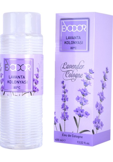 Exodor Lavanta Kolonya 80 Derece Plastik Şişe 400 ML