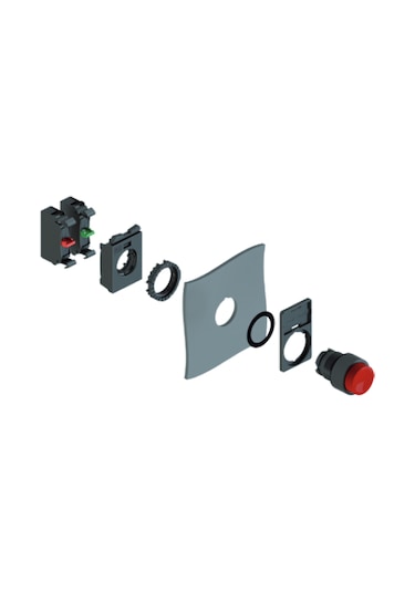 Weg Csw-bf4-10000000-3vf Yaylı Buton 1na Start Butonu Mavi