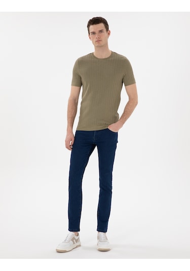 Pierre Cardin Erkek Haki Kazak /triko 50305991-vr027 Haki