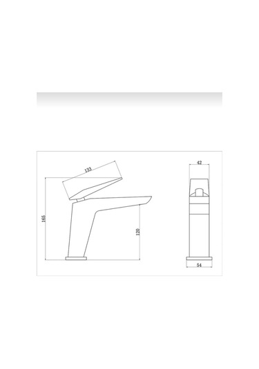 Boheme Fleko Chroma Krom Lavabo Bataryası Krom