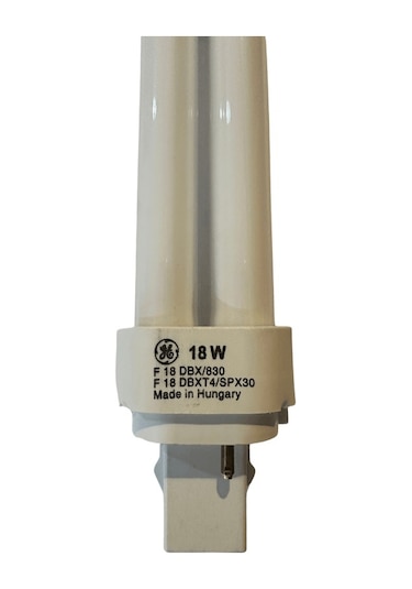 General Electric Biax D 18w 830 Sarı Işık 2 Pinli G24d-2 Duylu