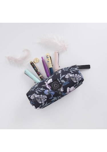 Bloominbag Black Cherries Makyaj Çantası / Kalem Kutusu
