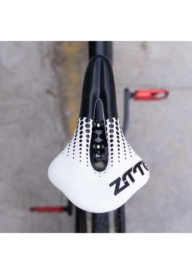 Ztto Zd-03 Bisiklet Koltuğu Geniş Bisiklet Sele Değiştirme Şok Emici Evrensel Uyum - Beyaz