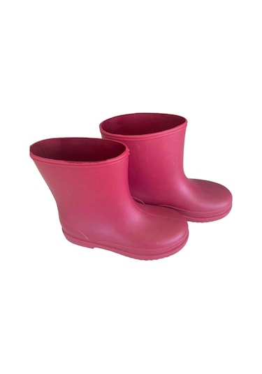 Belix Bahçe Ve Yağmur Renkli Çocuk Çizmesi 26-35 Pembe Pembe