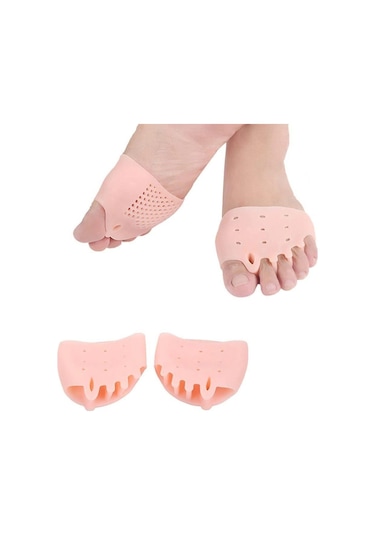 Ayak Parmak Ayırıcı Makaralı Ayıran Gömlek Silikon Bunyon Valgus