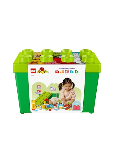 LEGO® DUPLO Classic Lüks Yapım Parçası Kutusu 10914 - 1½ Yaş & Üzeri Çocuklar için Eğitici Oyuncak Yapım Seti (85 Parça)