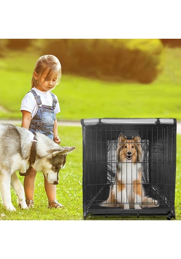 Homyl Köpek Sandık Kapağı Nefes Alabilir 79cmx51cmx53cm