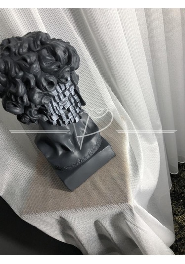 Tül Perde Ip Tül Venüs Desen Yenilenen Ürün Ekru