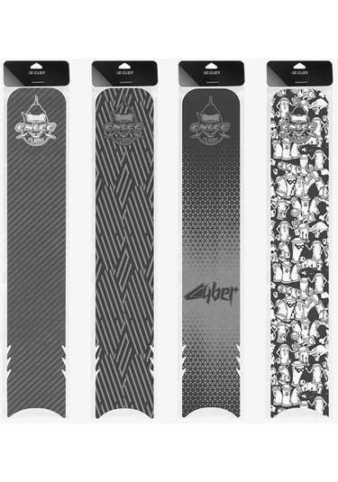 Anime Tarzı-bisiklet Çerçeve Korumaları Etiket Zincir Korumaları Koruyucu Kapak Koruyucu Film Bisiklet Zincir Koruyucusu Yol Bisikleti İçin Beyaz - Siyah