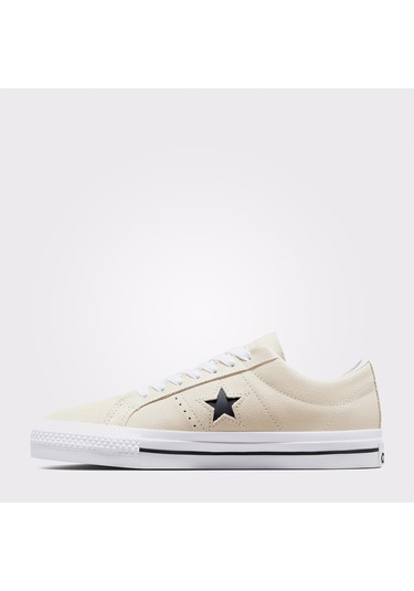 Cons One Star Pro Suede Unisex Krem Sneaker Krem