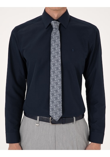 Pierre Cardin Erkek Lacivert Gömlek Basic 50316742-vr033 Lacivert