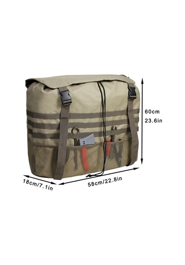 Açık Kamp Off-road Araç Yedek Lastik Aracı Çeşitli Saklama Çantası, Renk: Siyah