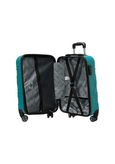 Lumberjack Trıangle -k Abs 5fx Petrol Unisex Küçük Boy Valiz 000000000101972792 Mavi