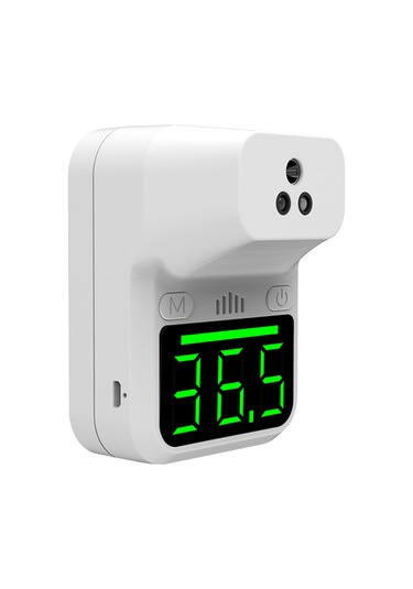 Samdoo K3+ Duvar Tipi Dijital Enstrüman, Dokunsuz Enstrüman, İki Dilli Sesli Bildirim, Üç Renkli Alarm, C/ F Dönüştürücü, Çoklu Kurulum Seçeneği