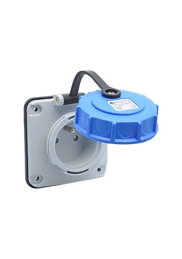 Tp Electric 3101 377 0900 1x16 Ip68 Makine Prizi Fransız Çocuk Korumalı