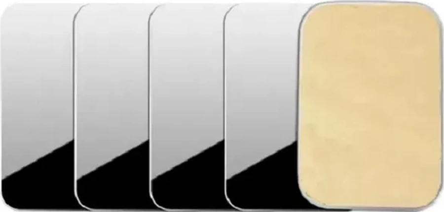 Ceholer Telefon İçin Metal Plakalar 50 38 Gümüş 174348652 GÜMÜŞ