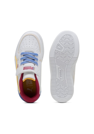 Puma Caven 2.0 Starblitz Beyaz Erkek Çocuk Sneaker Beyaz-Mavi