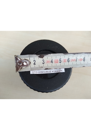 Kokusuz Küllük Tırtıklı 2adet Siyah 7,5cm Araç Ev Ofis Pratik