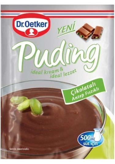 Dr.Oetker Çikolatalı Antep Fıstıklı Puding 100 G