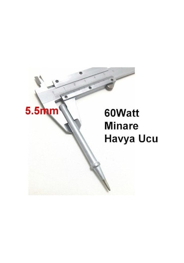 Swat 60Watt Minare Havya Ucu 5.5 MM 1Adet