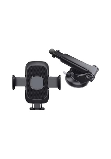 Blue Spectrum H-xp209 Ekstra Güçlü Vantuzlu Araç İçi Telefon Tutucu Siyah
