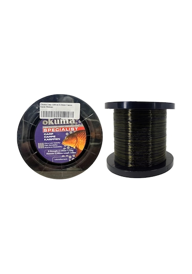 Okuma Carp 1200 Mt 0.34mm Camou Sazan Misinası