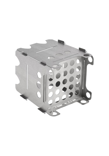 Jeehugo Küçük Boy Çift Yönlü Titan Camping Mangal, Katlanabilir Ve Hafif, Outdoor Seyahat İçin İdeal 70g Çok Renkli