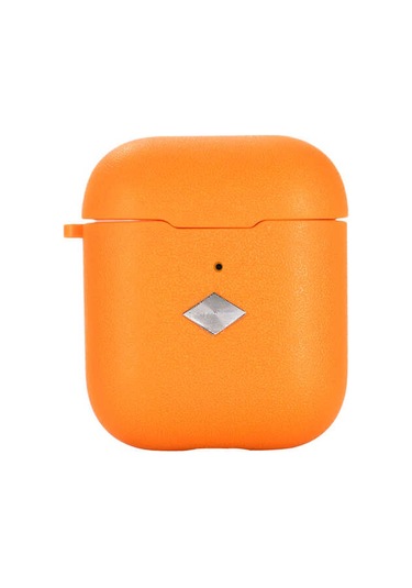 Ekılıf - Airpods 1.nesil Uyumlu - Kılıf Darbelere Karşı Dayanıklı Koruyucu Silikon Kılıf Airbag 19 - Turuncu