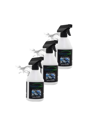 Oto Cam Temizleyici 500 Ml. Üçlü Set