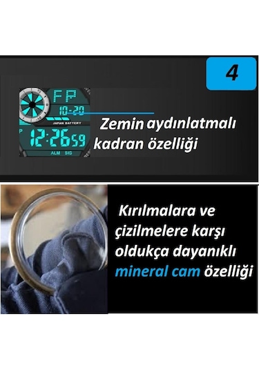 Jaga M1048-oggg Dijital Çocuk Kol Saati