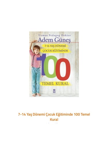 Adem Güneş Aile Eğitim Seti 4 Kitap