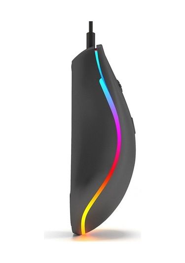 Prestigegoods Bajeal D1 Rgb Usb Kablo Fare - Ergonomik Oyun Fare D1