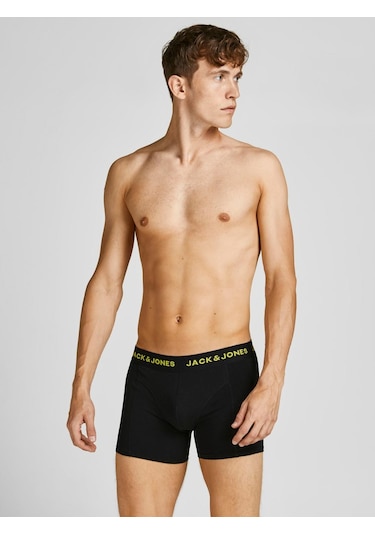 Jack&Jones Jacblack Frıday Erkek Boxer 5'Li Paket Siyah