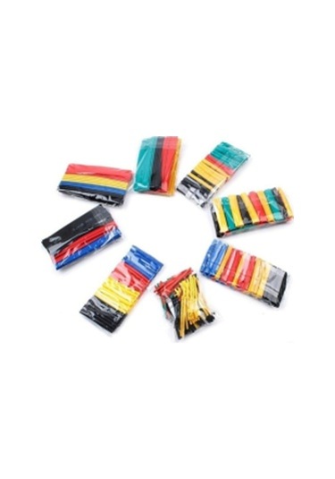 530 Parça Makaron Kablo Yalıtım Isı Daralan Kablo Tamir Seti