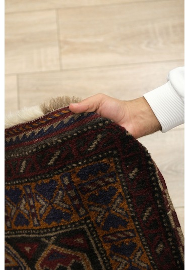 Yörük El Dokuma Yün Halı - Leh1004500135 Kırmızı