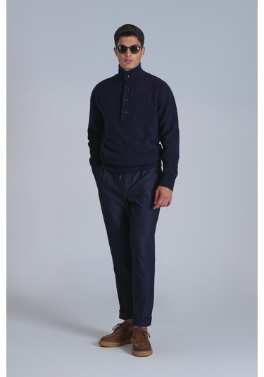 Lufian Bert Erkek Kazak Lacivert Lacivert 112090147100200 Lacivert