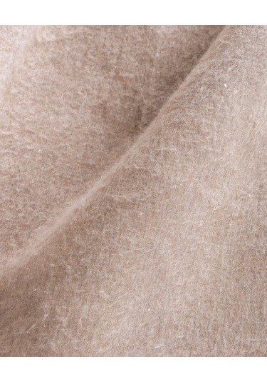 Diadora Dokuma Şardonlu Çift Taraflı Battaniye Bej