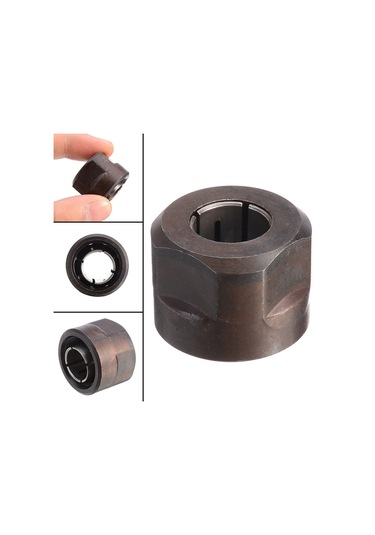 Nayomiglow Adet Siyah Metal Pens Somunu Dalma Freze Parçaları 12.7mm Merkez Delik Çapı 22.5x27mm Diğer